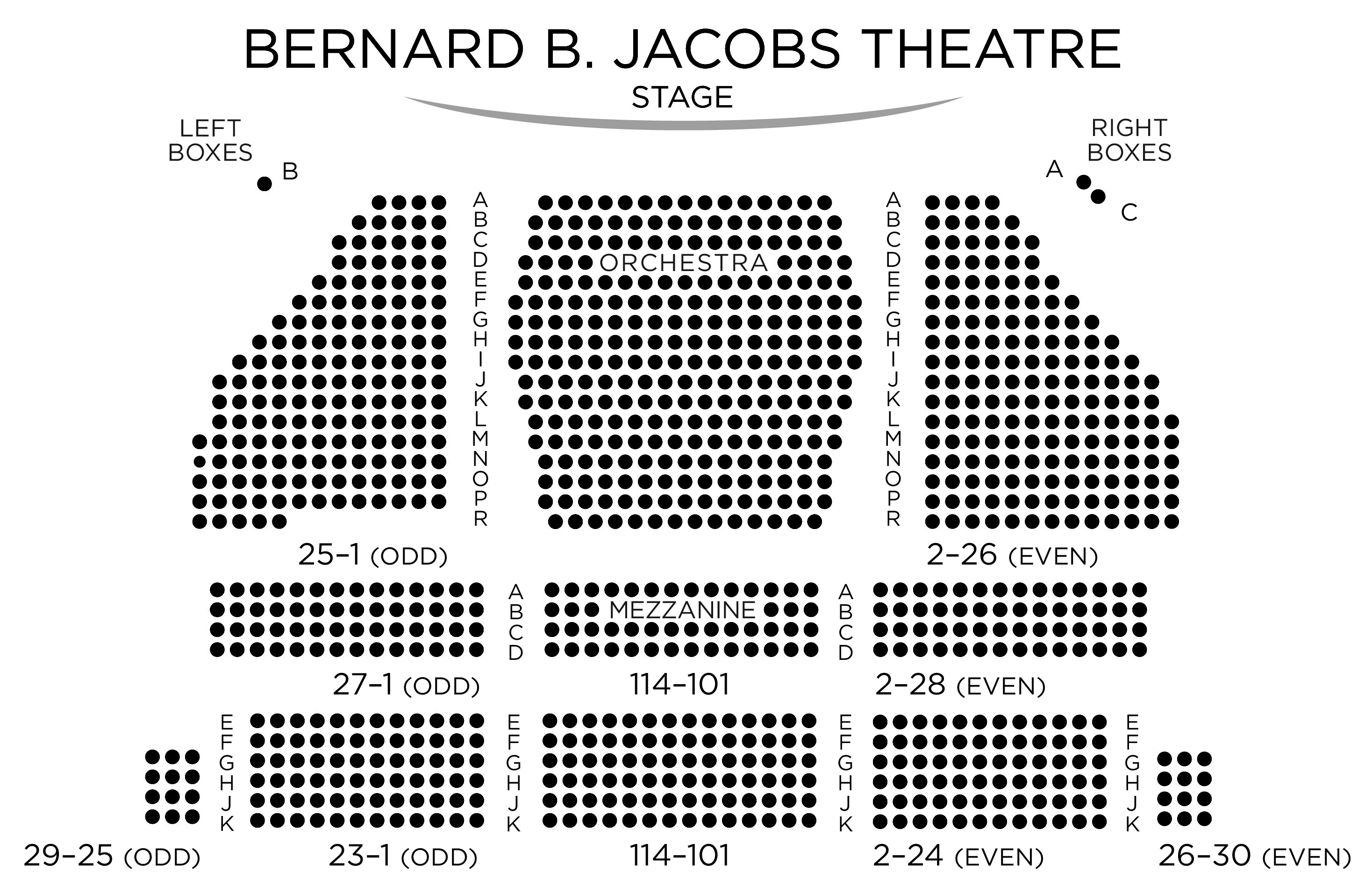 Venue seating plan
