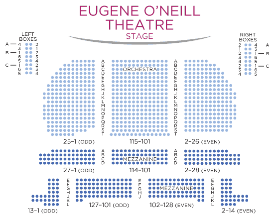 Venue seating plan