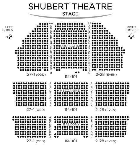 Venue seating plan