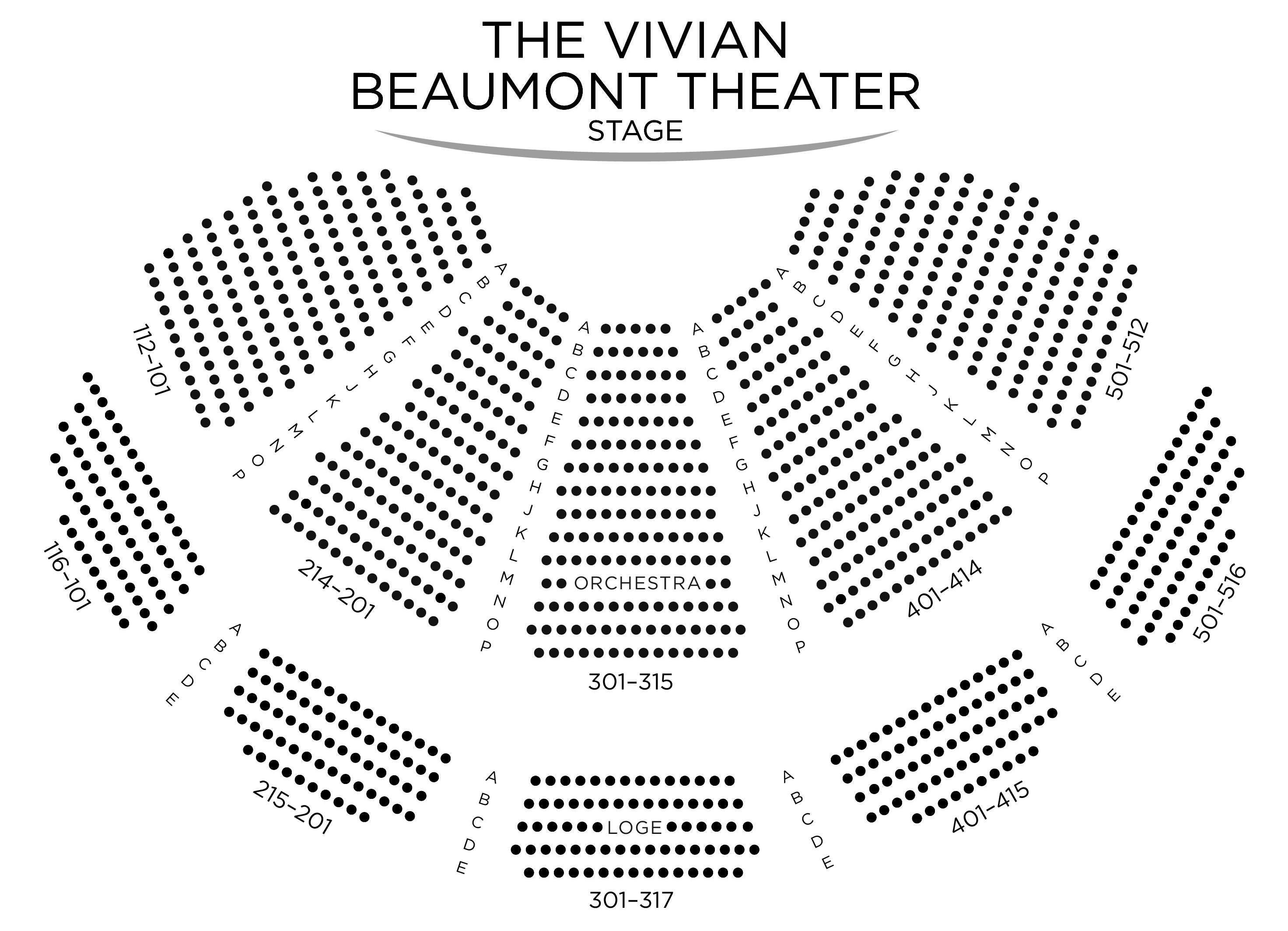 Venue seating plan