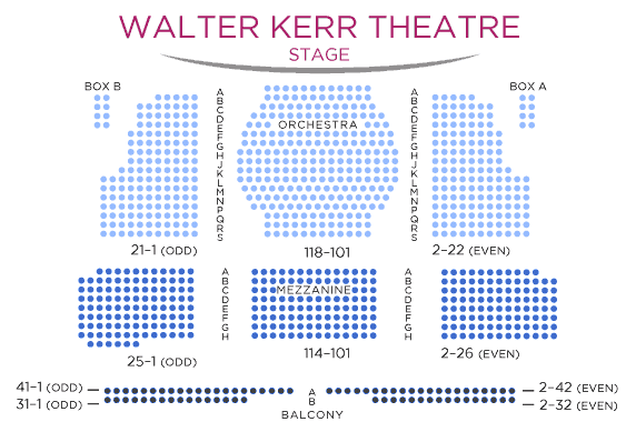 Venue seating plan